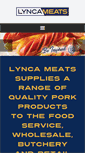 Mobile Screenshot of lyncameats.co.za
